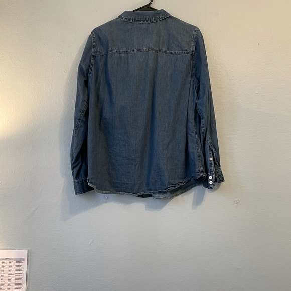 Chambray button down torrid - Picture 4 of 4